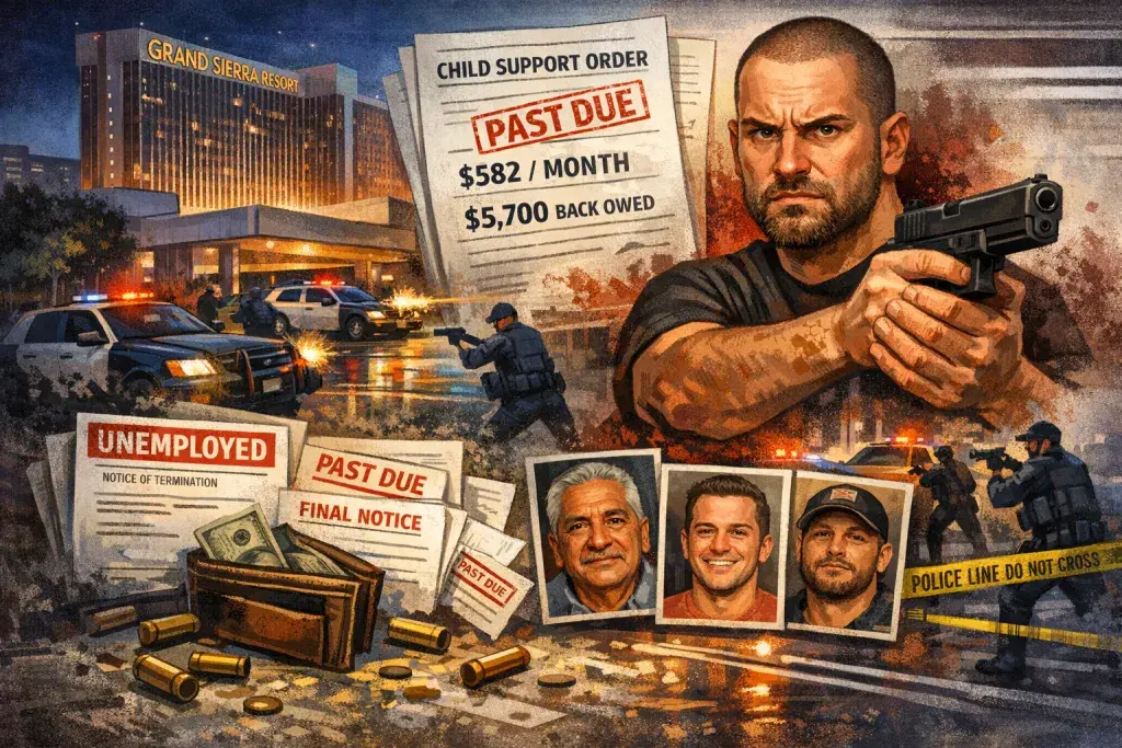 Grand Sierra Resort Shooter Faced Child Support Order Days Before Attack