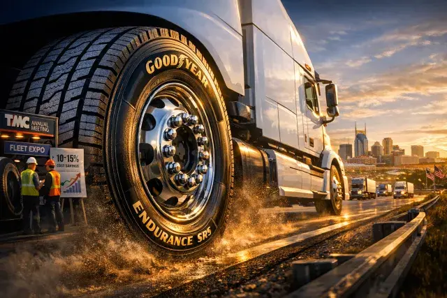 Goodyear Unveils Endurance SRS Steer Tire for Blurring Super-Regional Trucking