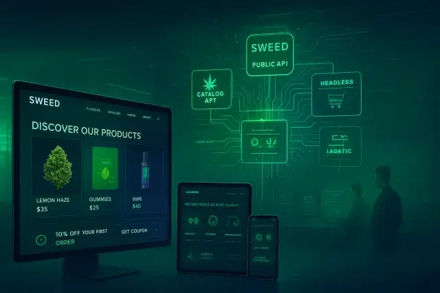 Sweed Opens Its Platform With a Public API for Dispensary Storefronts